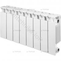 Радиатор алюминиевый секционный Global MIX-350 350 мм 8 секций боковое белый